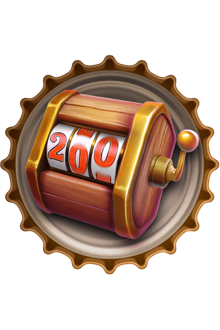 Make 200 spins in one game session
